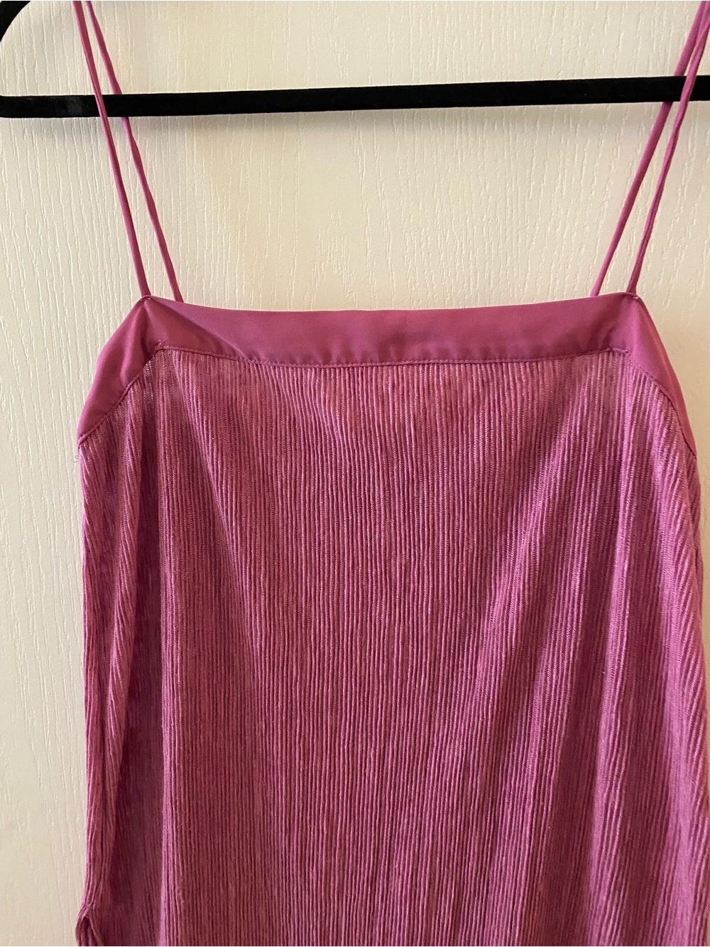 ZARA Pleated Tunic Top w/ Side Slits in Pink - S - Picture 11 of 16